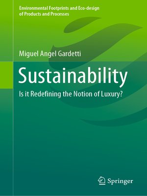 cover image of Sustainability